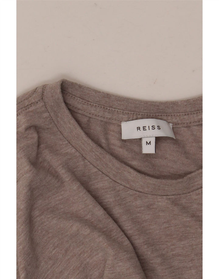Tricou pentru bărbați Reiss Top Medium Brown Flecked