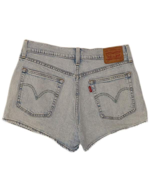 Pantaloni scurți Levi's 501 Denim W27 Small Blue Bumbac