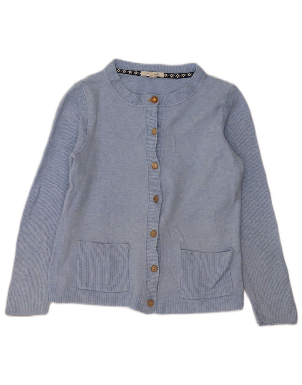 WHITE STUFF Pulover cardigan pentru femei UK 12 Medium Blue Nylon
