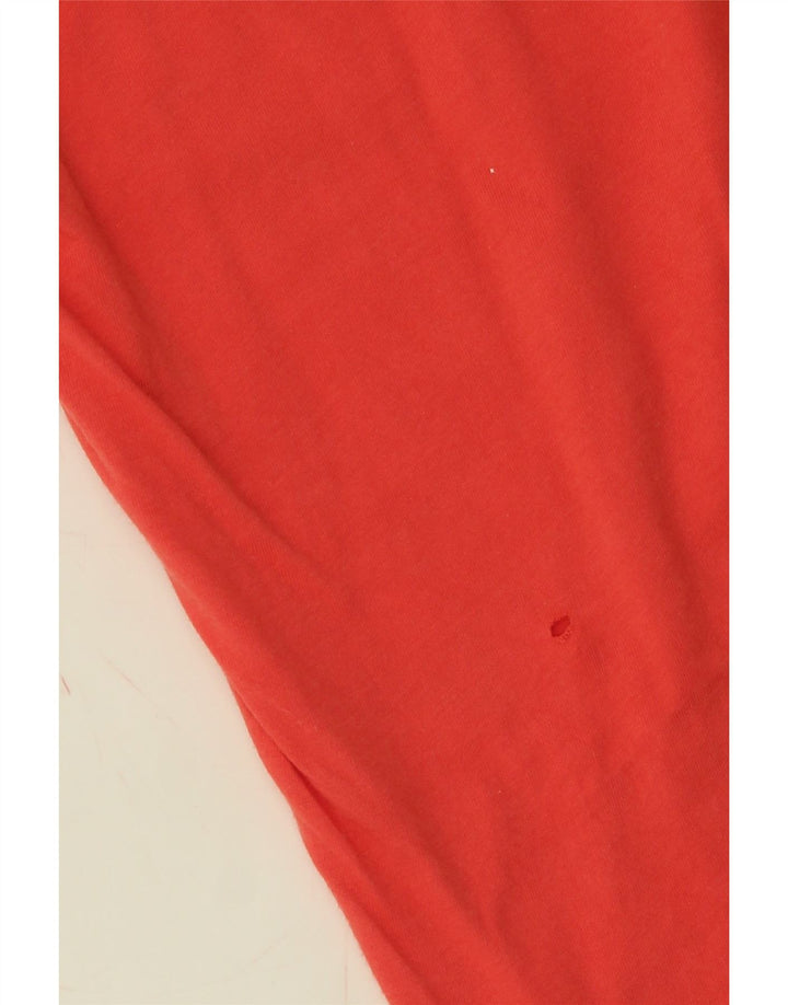 HURLEY Mens Graphic T-Shirt Top Large Red Cotton Vintage Hurley and Second-Hand Hurley from Messina Hembry 