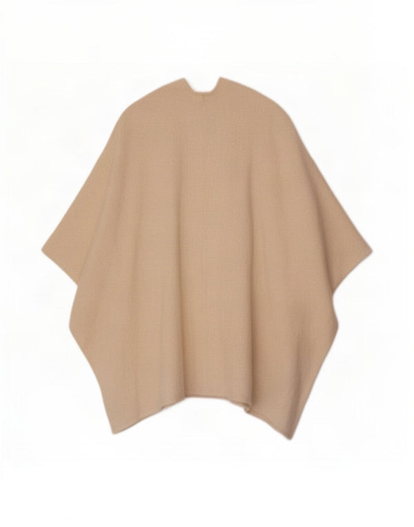 Marks & Spencer Pulover Poncho Cardigan pentru Femei Marime Unia Bej Poliester