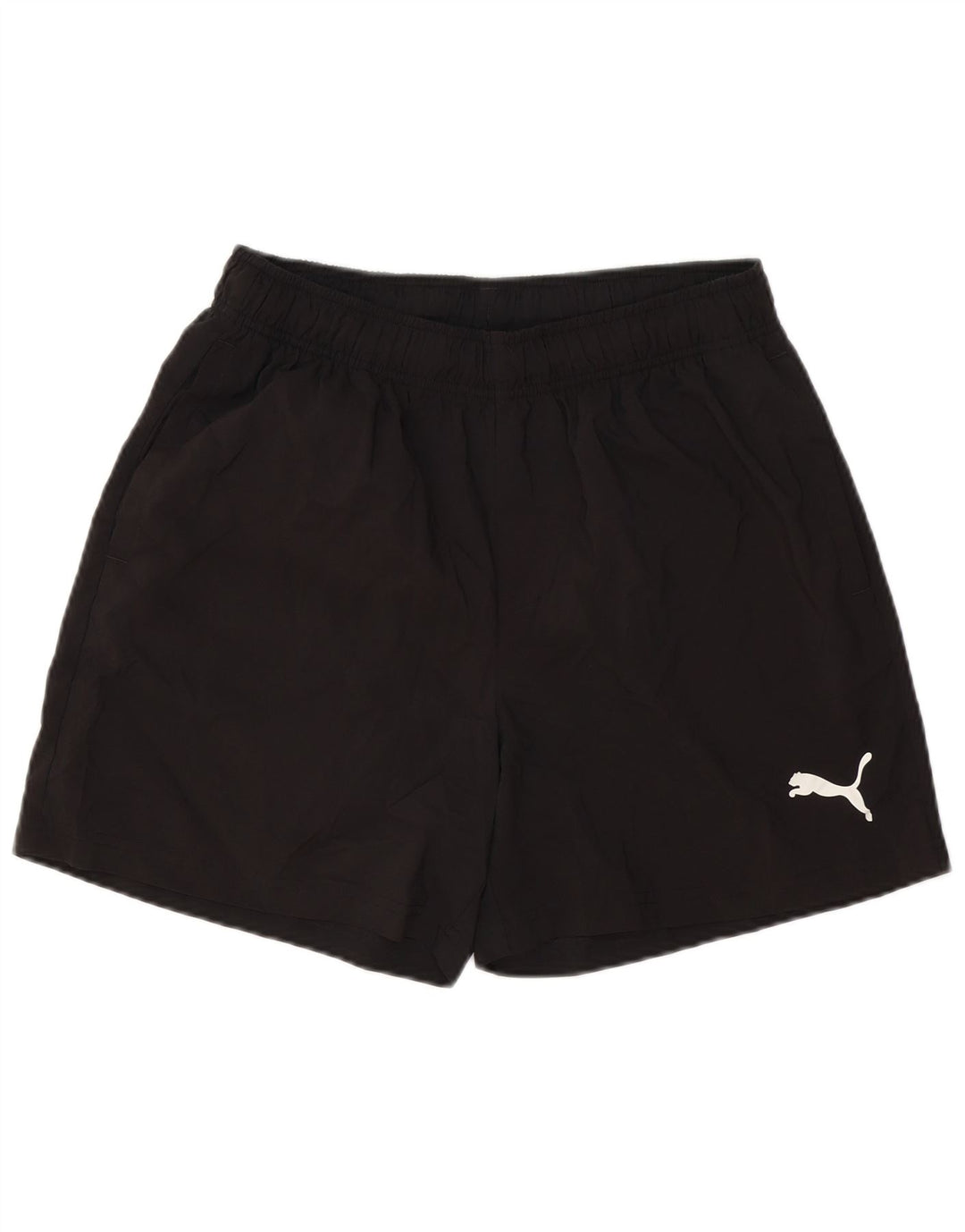 Pantaloni scurți sport Puma pentru bărbați, poliester mediu negru