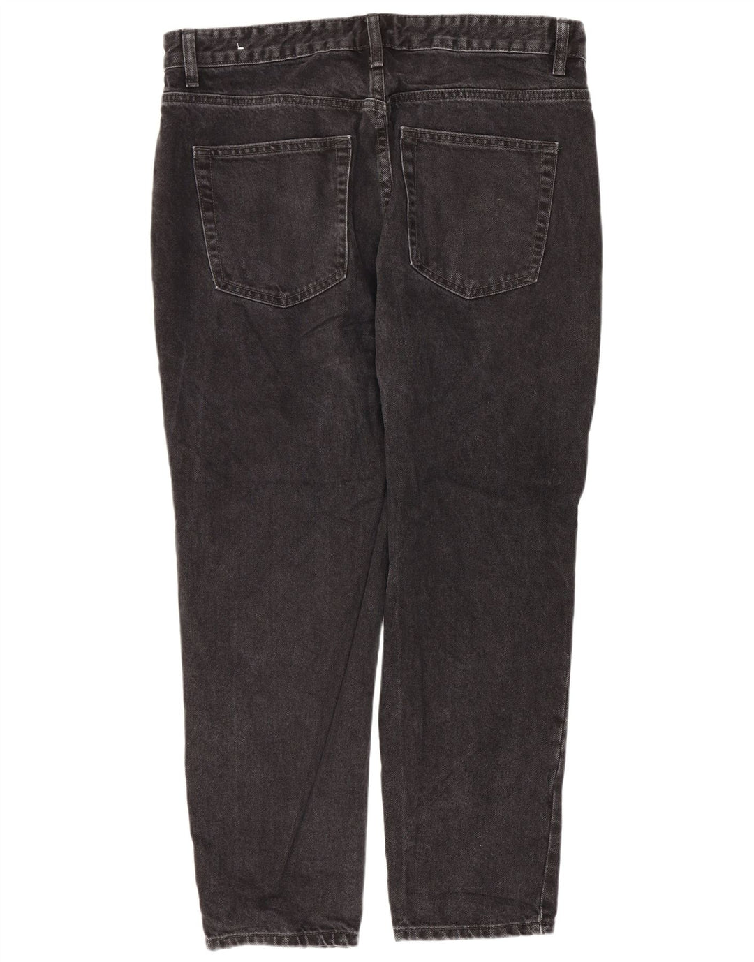 Blugi conici pentru bărbați Zara W34 L26 bumbac negru