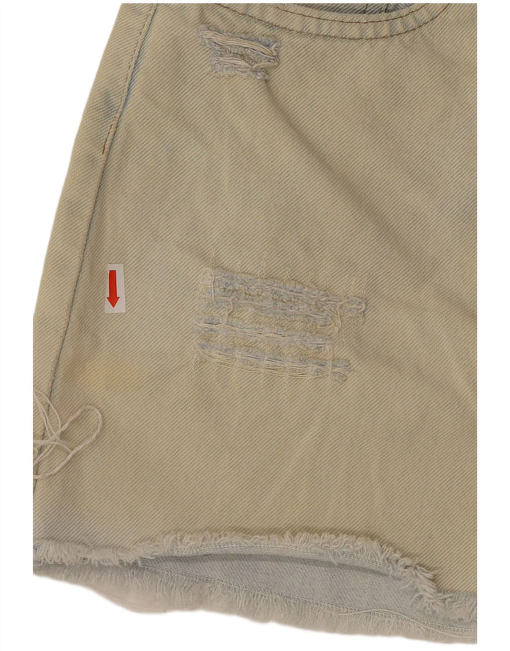 LEVI'S Fusta Mini Denim Distressed W28 Bumbac Albastru Mediu