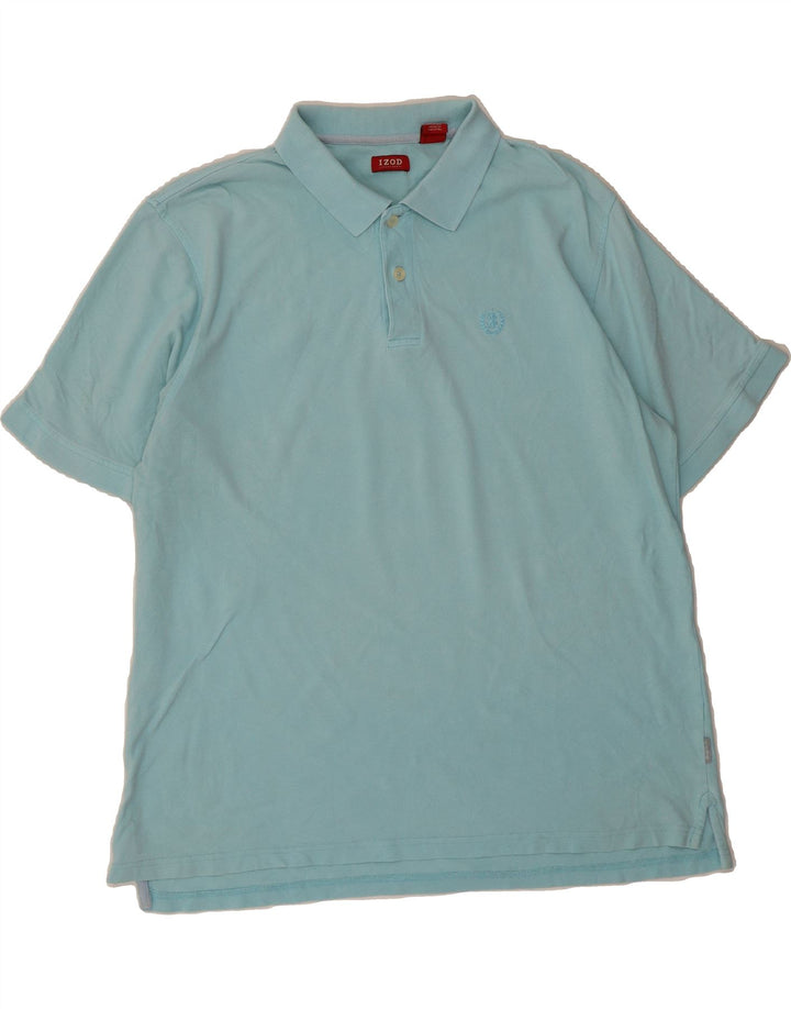 IZOD Mens Polo Shirt XL Blue Vintage Izod and Second-Hand Izod from Messina Hembry 