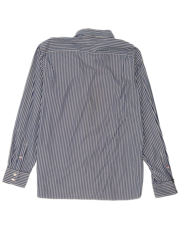 Cămașă Tommy Hilfiger pentru bărbați, XL, bleumarin, bumbac cu dungi