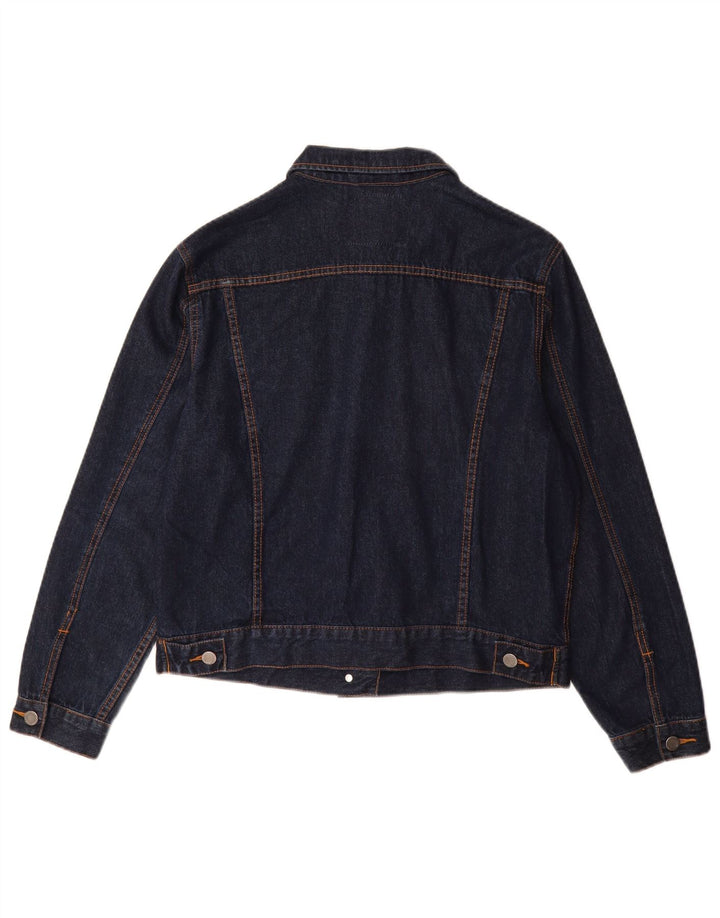 Jachetă de blugi pentru femei John Baner UK 16 mare bumbac bleumarin