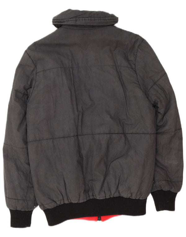 POP 84 Jachetă reversibilă pentru femei IT 42 Medium Black Colorblock Poliester