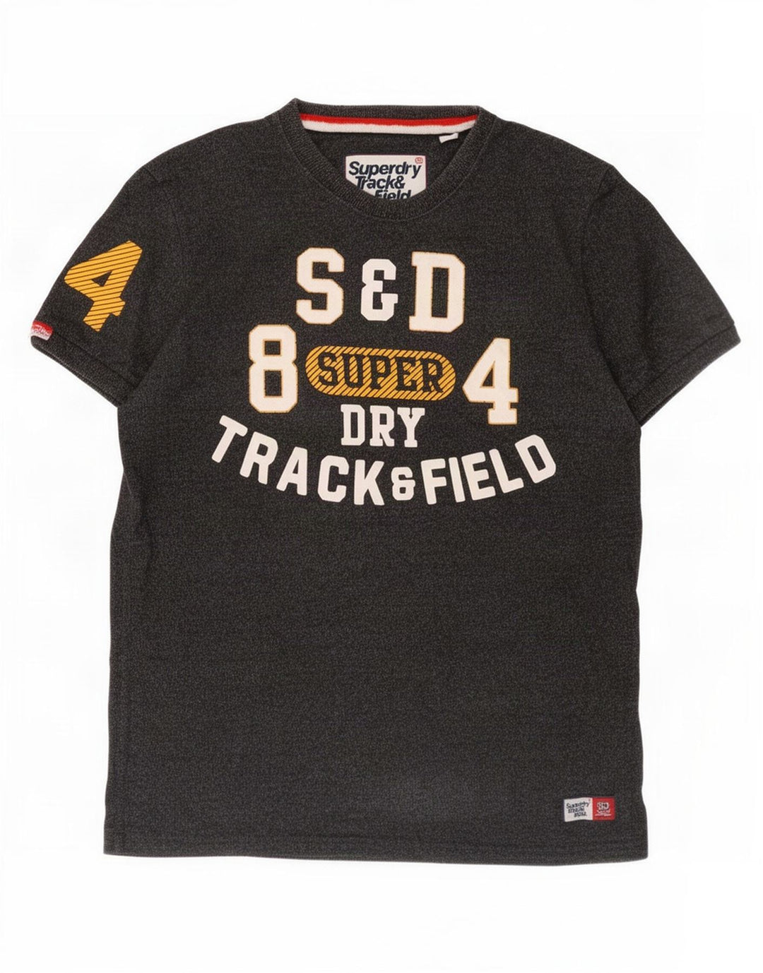 Tricou grafic pentru bărbați Superdry Top mare bumbac gri