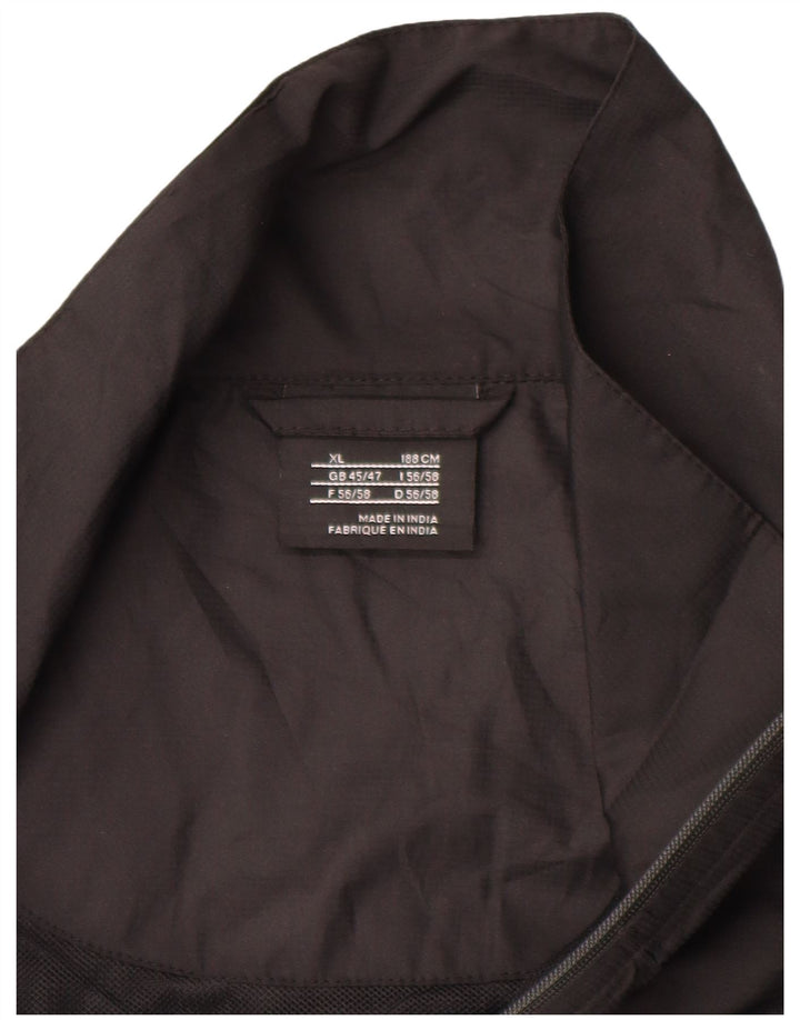 Jachetă de trening cu mânecă scurtă și pulover Nike pentru bărbați UK 45/47 XL Negru