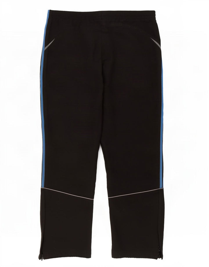 Pantaloni de trening Adidas Climalite pentru bărbați Pantaloni de jogging, mari, negru, poliester