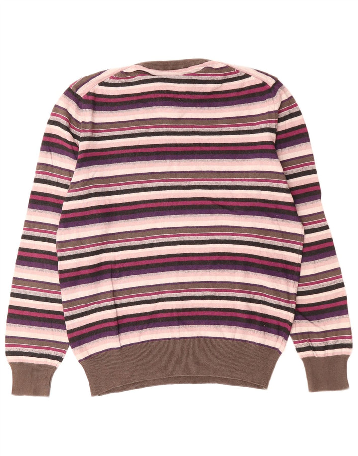SERGIO TACCHINI Pulover pentru femei cu decolteu în V UK 14 Medium Multicolor
