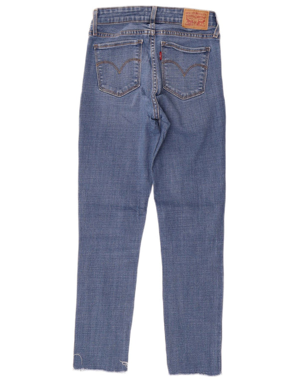 Levi's Girls 711 Skinny Jeans 11-12 Years W26 L27 Blue Cotton