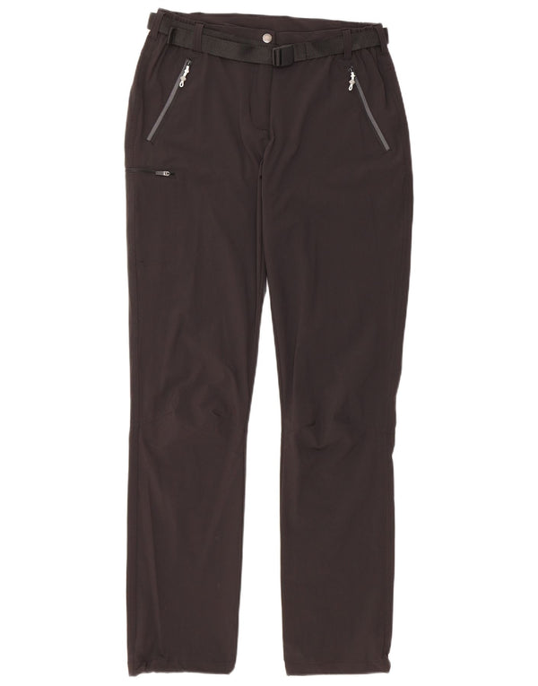 REGATTA Pantaloni cargo subțiri pentru femei UK 10 Small W27 L31 Poliamidă neagră