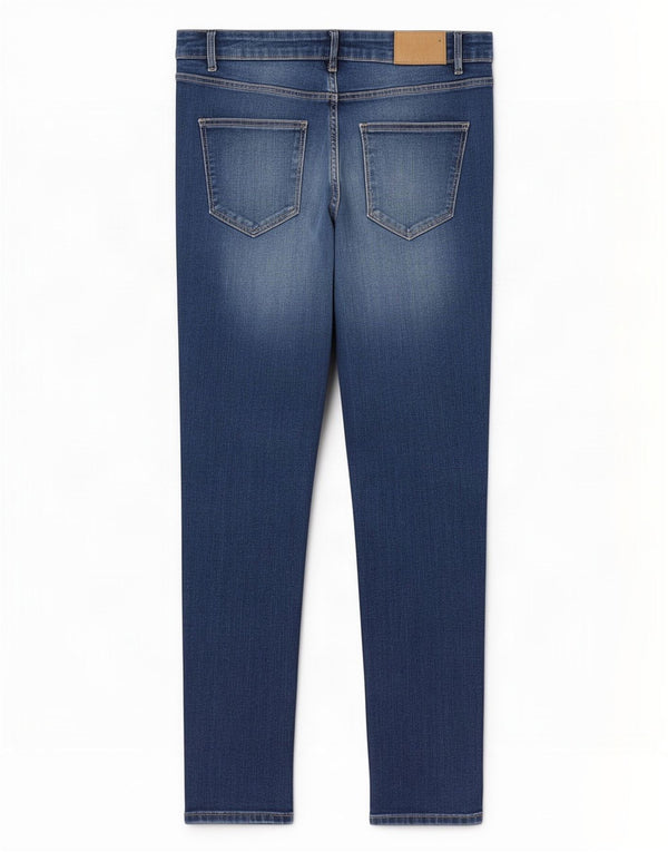 Blugi skinny de damă Zara EU 42 Large W32 L28 Albastru