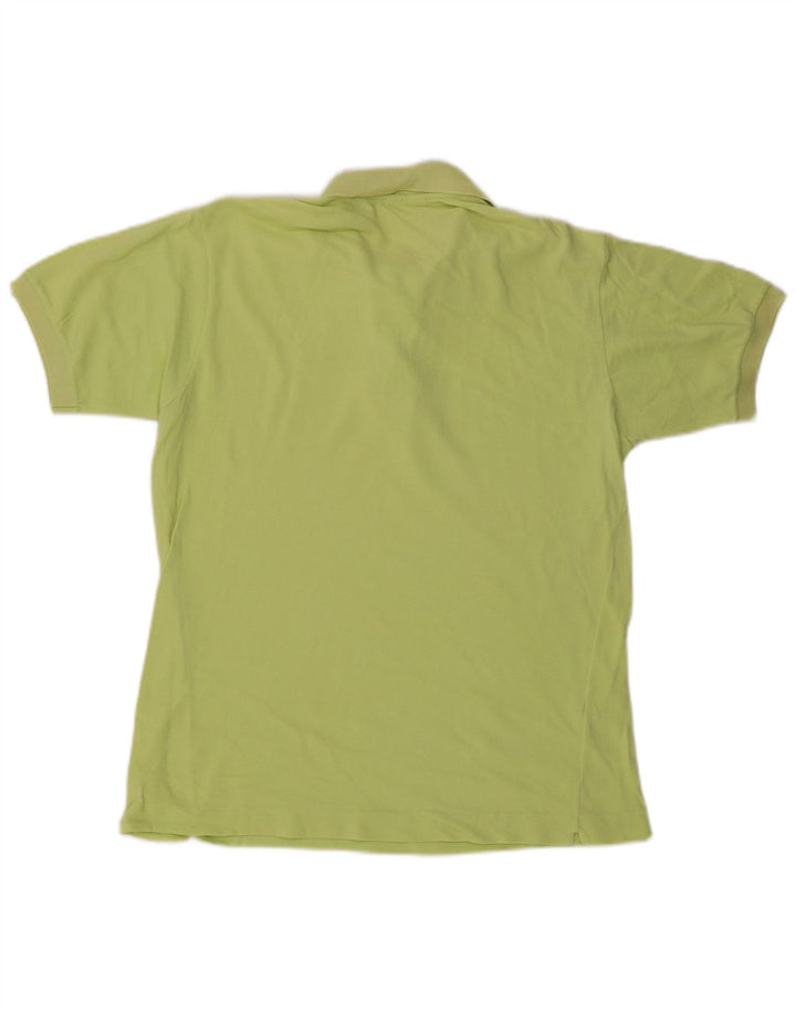 Tricou polo LACOSTE pentru bărbați mărimea 4 bumbac verde mediu