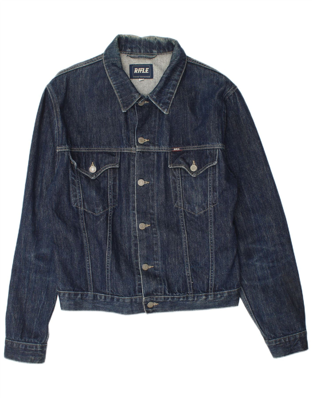 Jachetă de blugi pentru femei RIFLE UK 18 XL, bumbac bleumarin