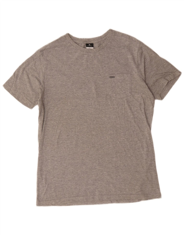 Tricou pentru bărbați Rip Curl Top mic, gri, bumbac cu pete
