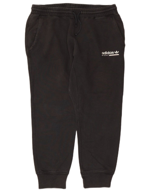 Pantaloni de trening cu grafică Adidas pentru bărbați Pantaloni de jogging XL bumbac negru
