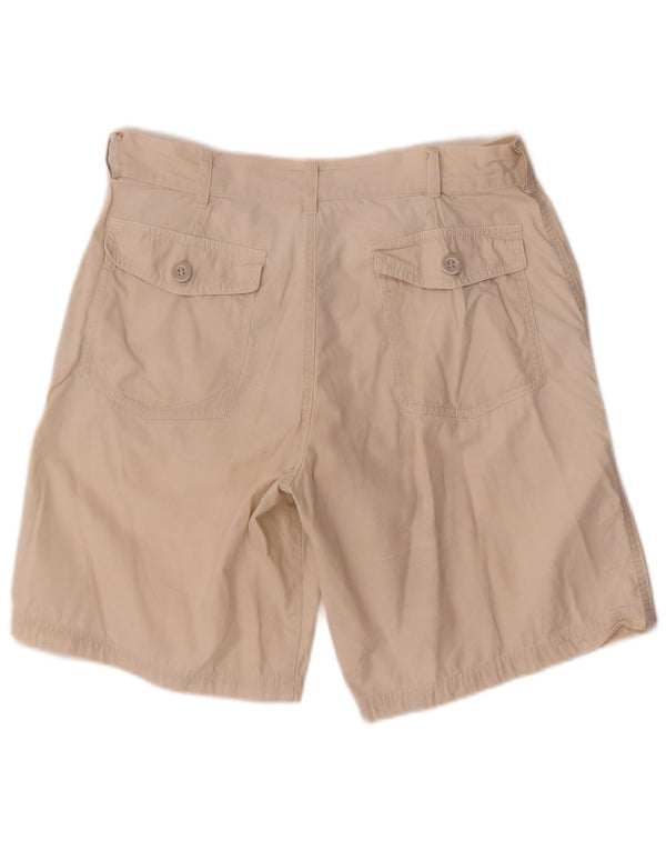 Pantaloni scurți chino vintage pentru bărbați IT 46 Small W30 Beige