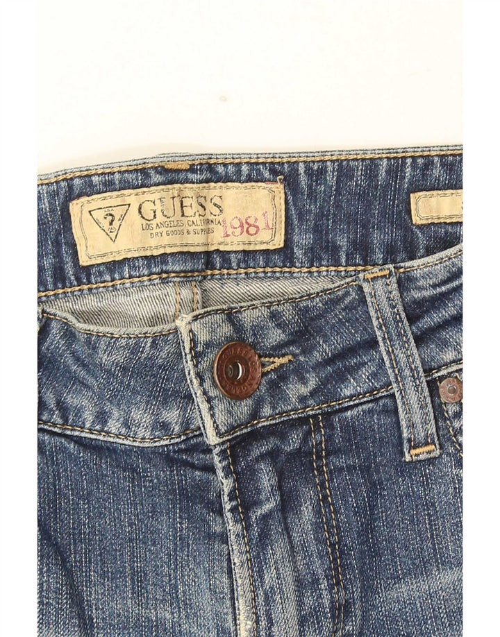 Blugi slim pentru bărbați Guess W30 L32 albastru