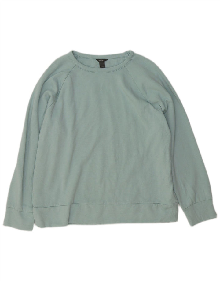 Hanorac pentru femei Eddie Bauer Pulover UK 16 Poliester albastru mare