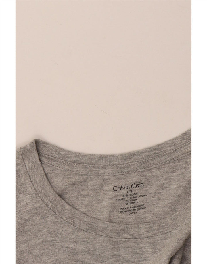 Tricou Calvin Klein pentru bărbați Top mare, gri cu pete
