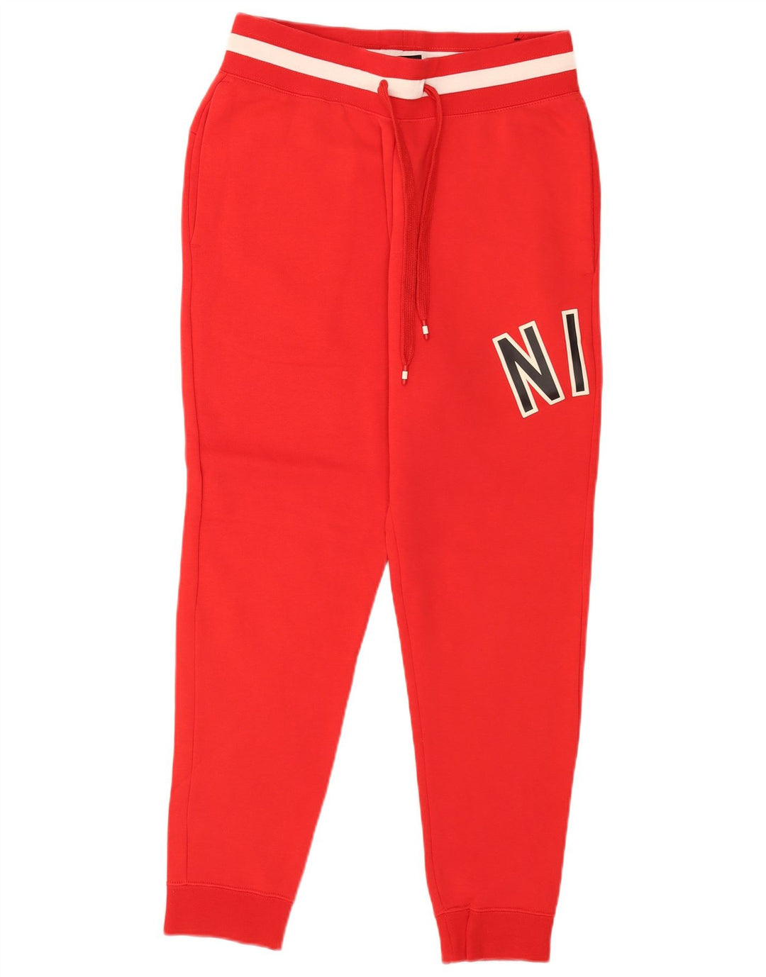 Pantaloni de trening grafic Nike pentru bărbați Pantaloni de jogging, roșu mediu, bumbac color bloc