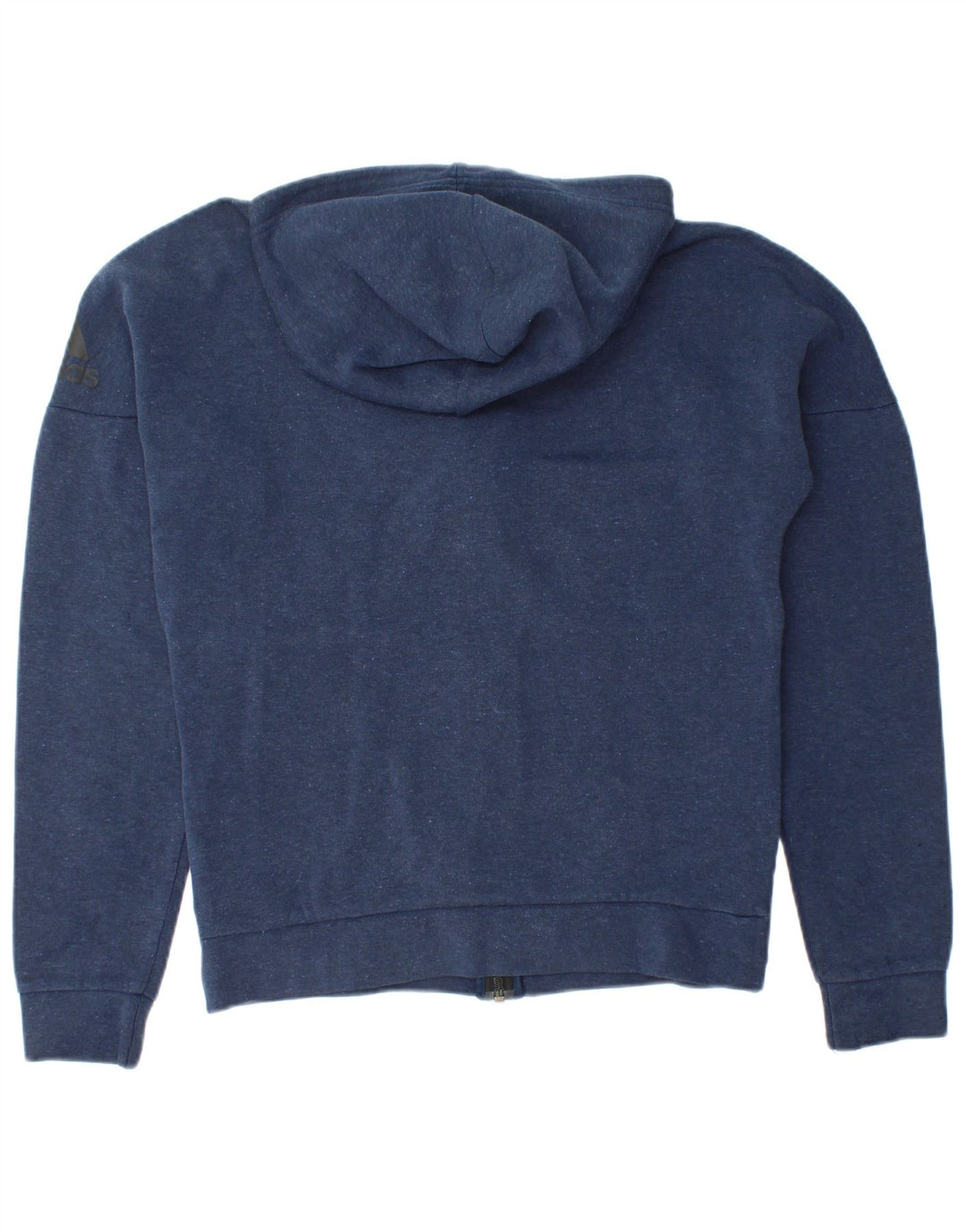 Pulover Adidas pentru bărbați, cu fermoar, albastru mic, pete