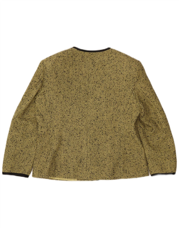 DELIA FERRARI Jachetă pentru femei supradimensionată cu mâneci 3/4 IT 41 Small Green