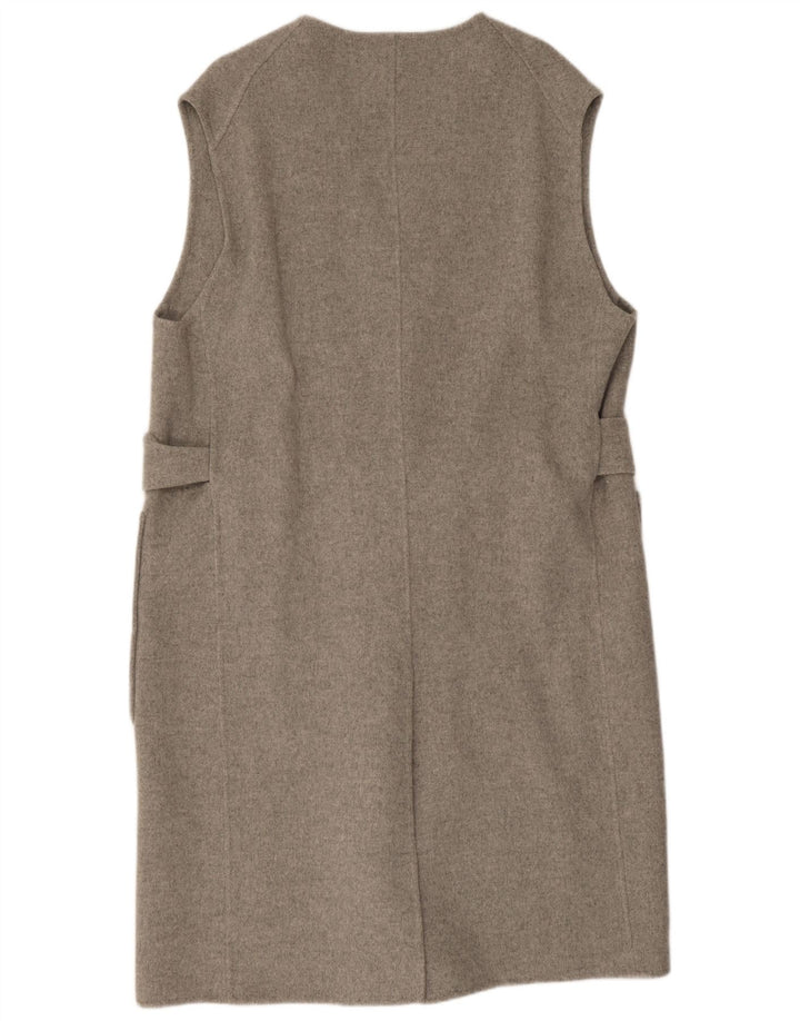 Gilet supradimensionat pentru femei Cos UK 14 Medium Gri Lână