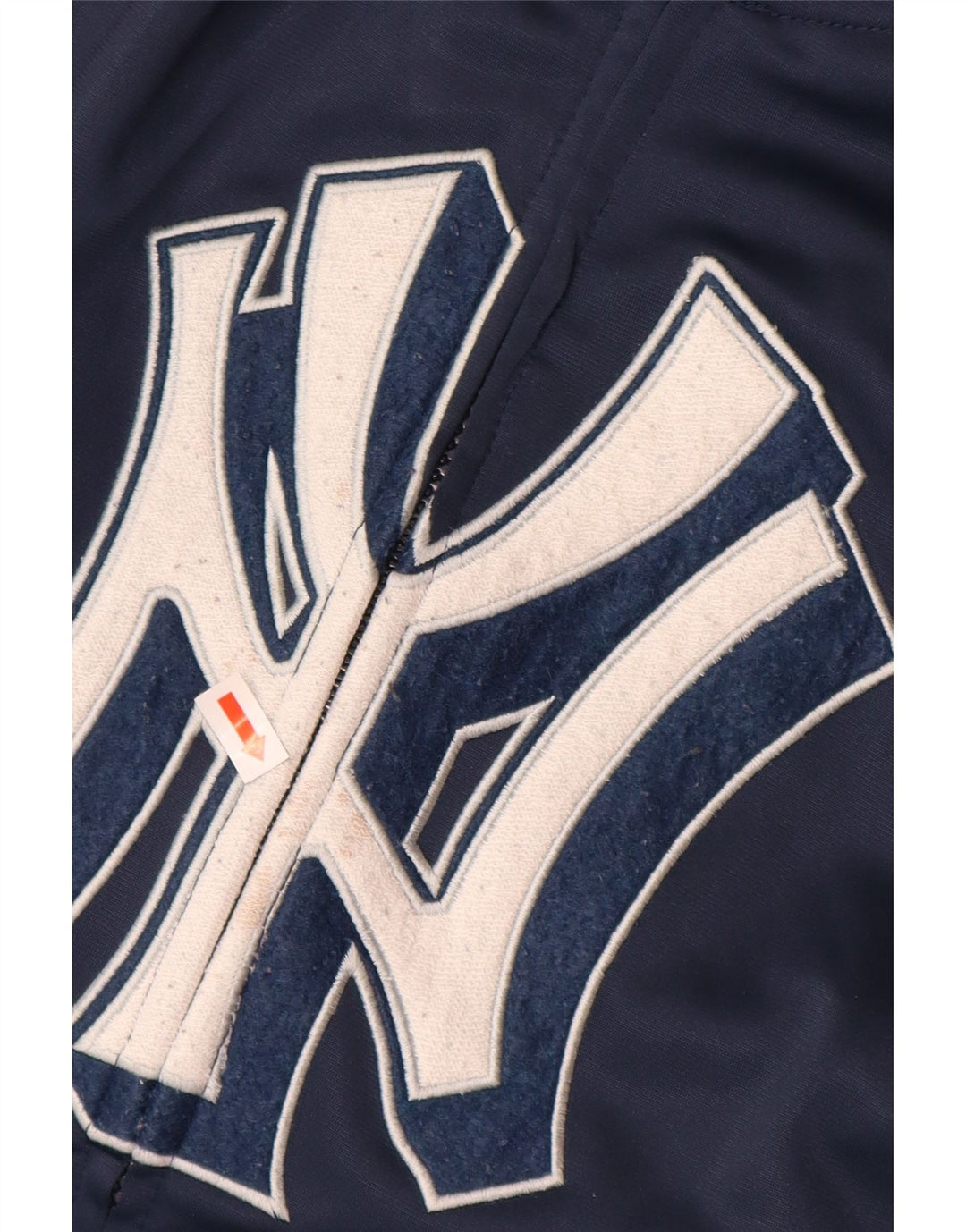 Jachetă de trening pentru bărbați MAJESTIC New York Yankees, mică, bleumarin