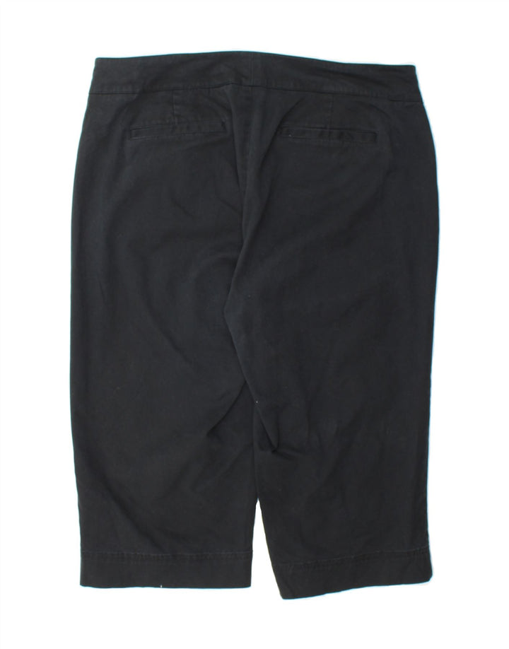 DOCKERS Womens Bermuda Shorts US 14 XL W36 Black Cotton Vintage Dockers and Second-Hand Dockers from Messina Hembry 
