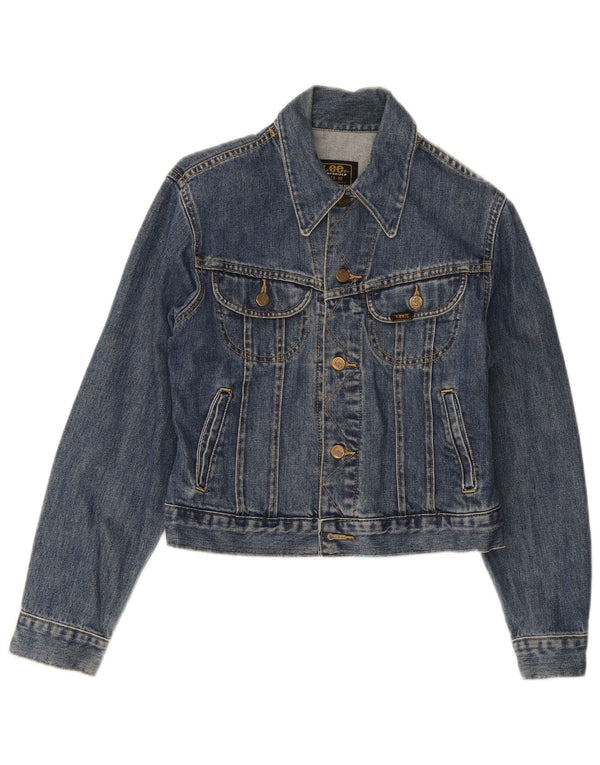 Jachetă Lee Boys Crop Denim 8-9 ani Bumbac albastru mediu
