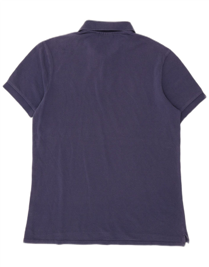Cămașă polo Paul Smith pentru bărbați, bumbac, albastru bleumarin mediu