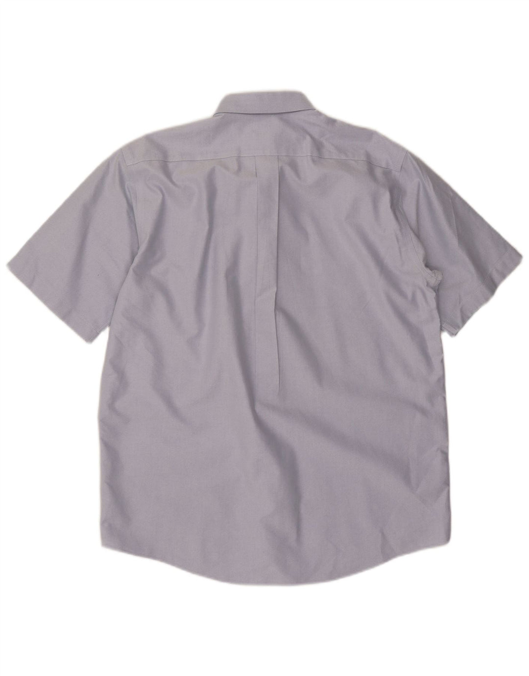 Cămașă cu mânecă scurtă pentru bărbați L.L.BEAN, cu tăiere tradițională, mărimea 15 1/2, albastru mediu