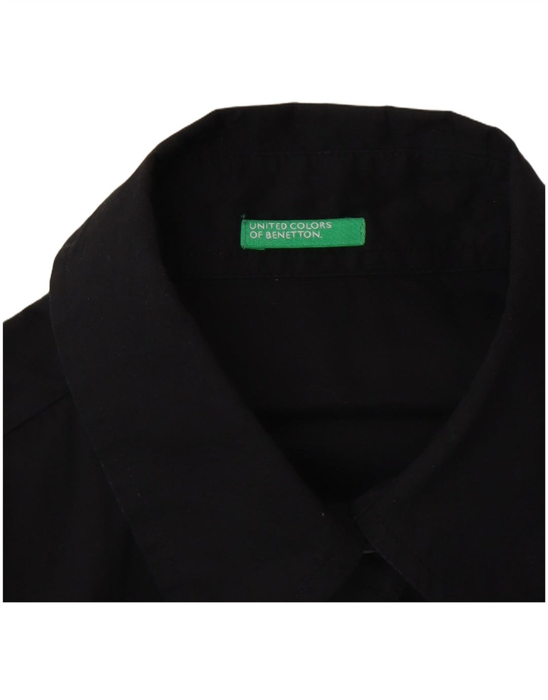 Cămașă Benetton pentru femei UK 12 Medium Black