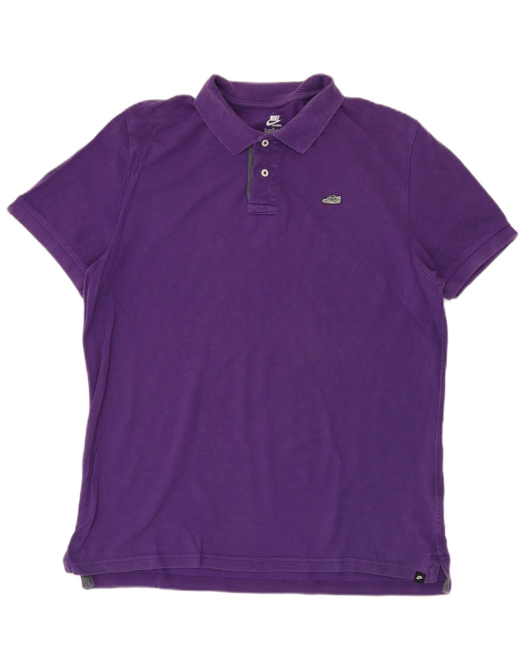 Tricou polo NIKE pentru bărbați Marea Britanie 42/44 Bumbac violet mare