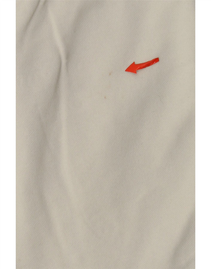 Pantaloni scurți sport Nike pentru bărbați, bumbac color alb mediu