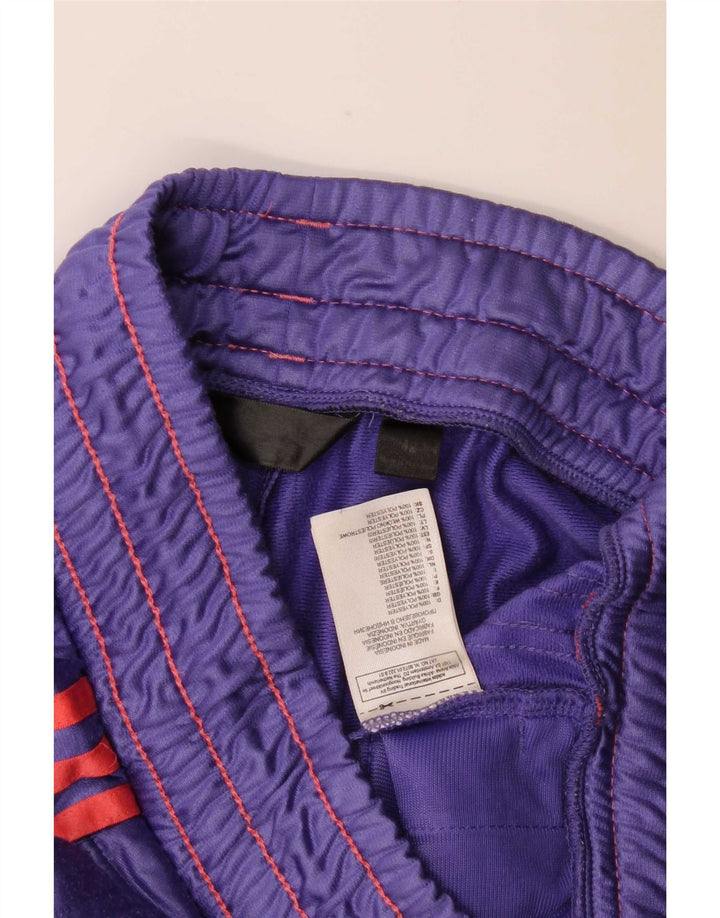 Pantaloni de trening Adidas pentru femei UK 14 Poliester violet mediu