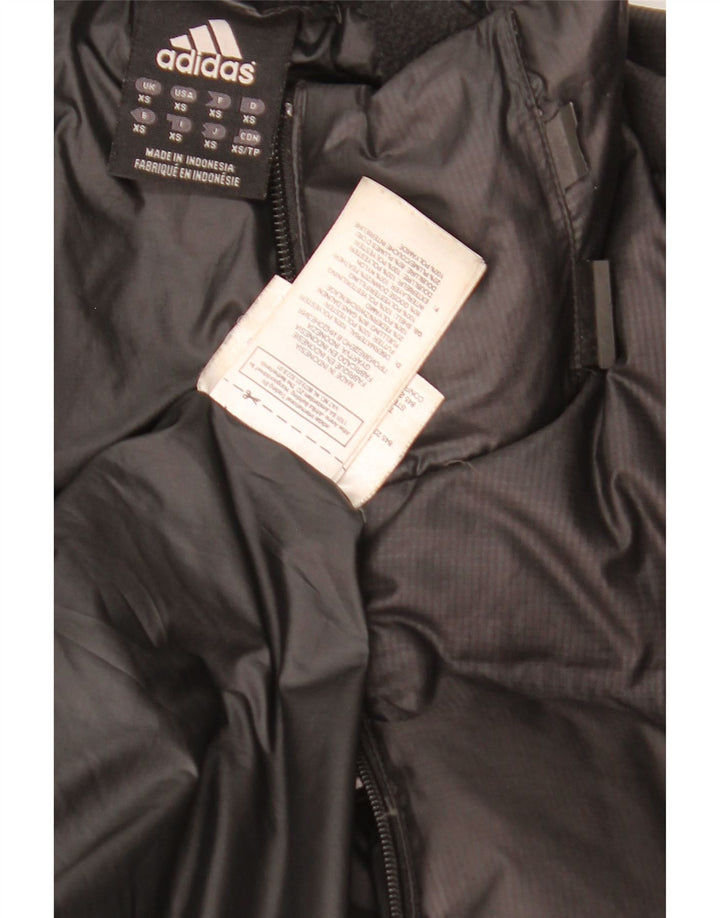 Jachetă căptușită pentru bărbați Adidas Clima Proof UK 34 XS Poliester negru