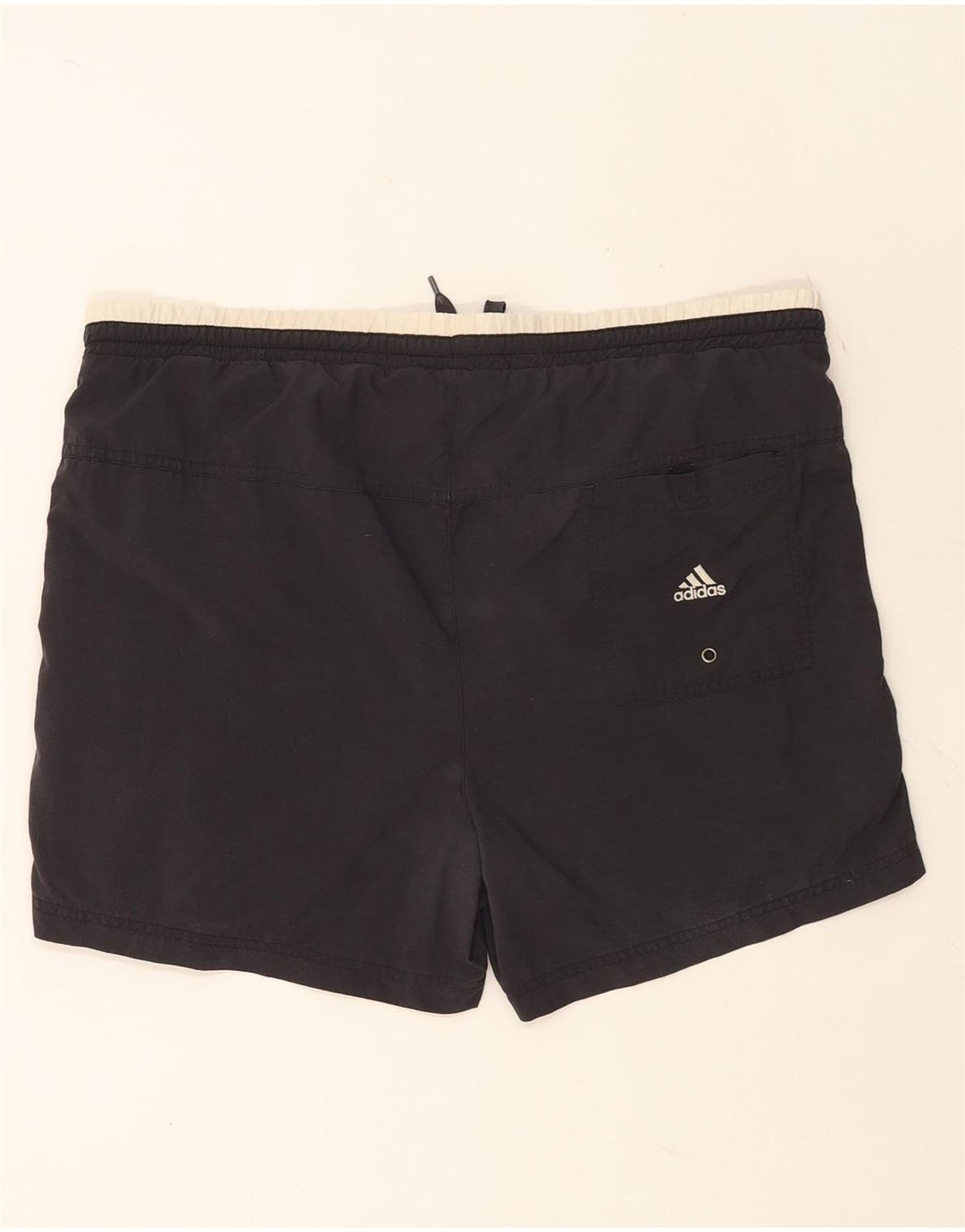 Pantaloni scurți de înot Adidas pentru bărbați, poliester mediu negru