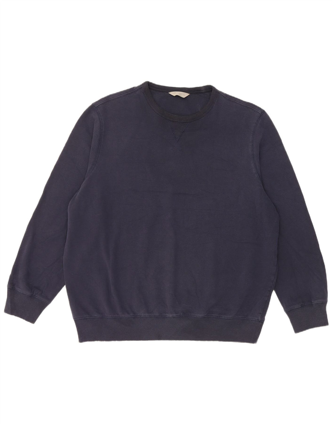 Pulover pentru bărbați Marks & Spencer, 2XL, bumbac bleumarin