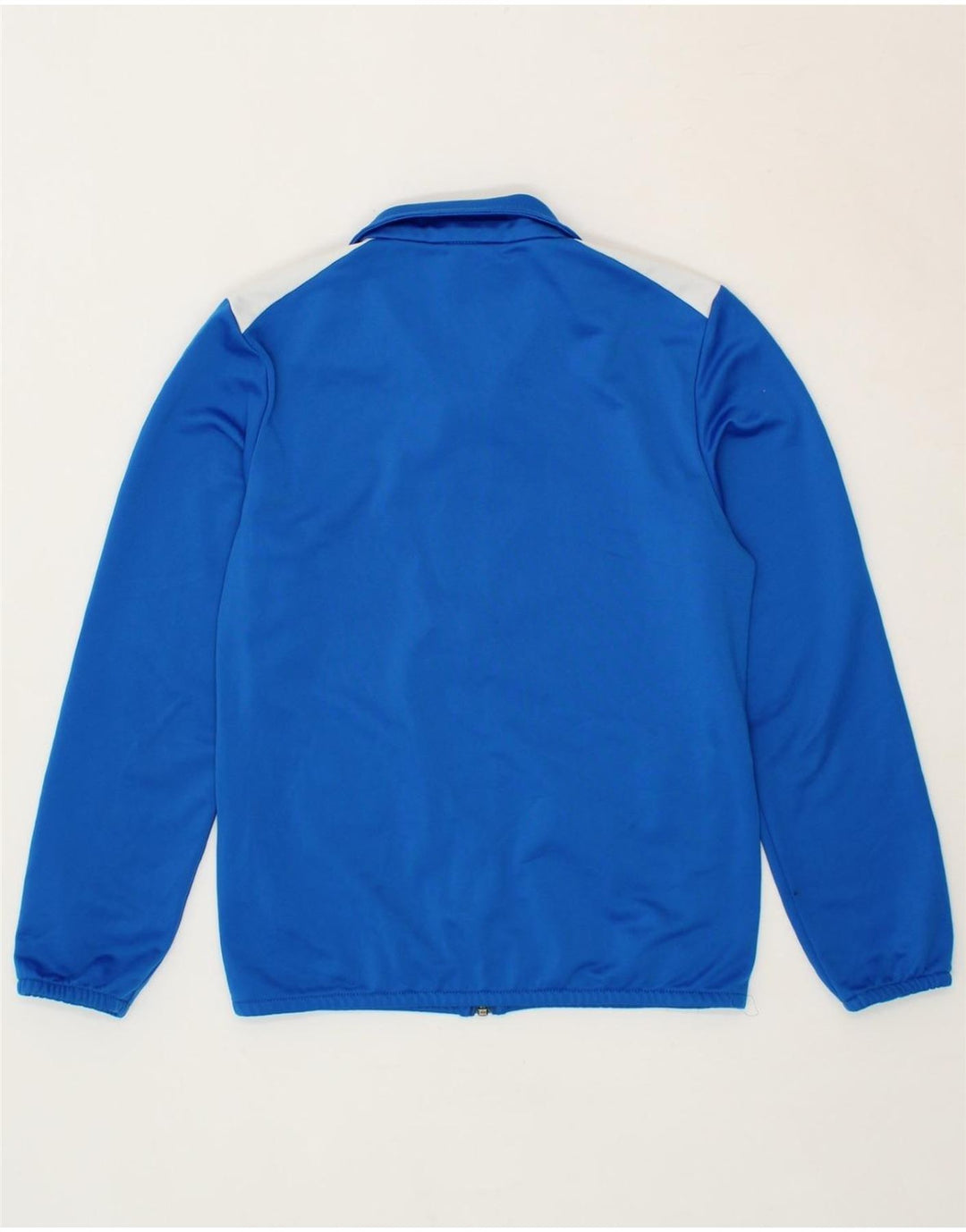 PUMA Boys Tracksuit Top Jacket 11-12 Years Large Blue Colourblock Vintage Puma and Second-Hand Puma from Messina Hembry 