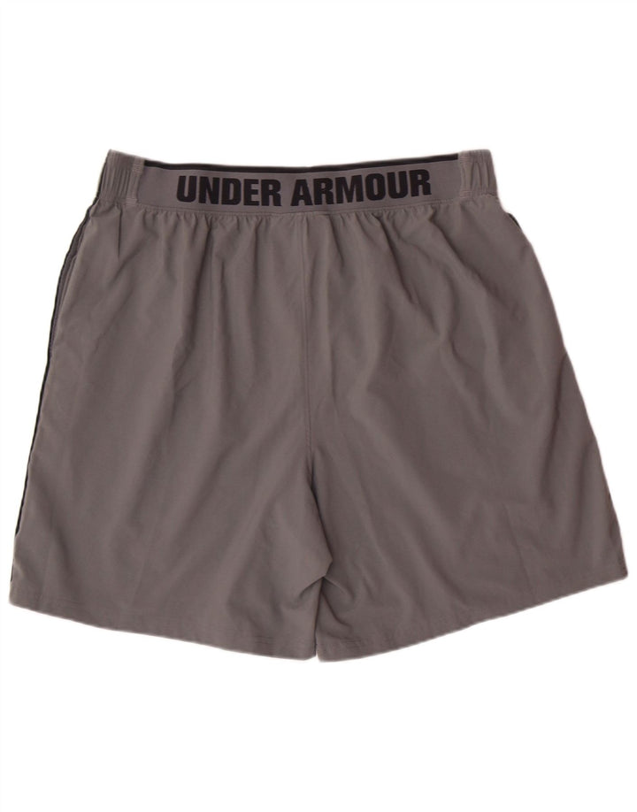 Pantaloni scurți sport grafic pentru bărbați UNDER ARMOUR XL gri
