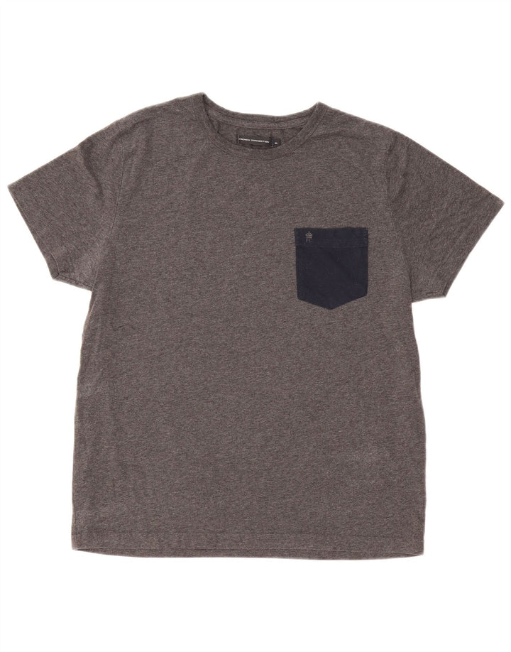 Tricou pentru bărbați de la French Connection Top XL Gri poliester pătat