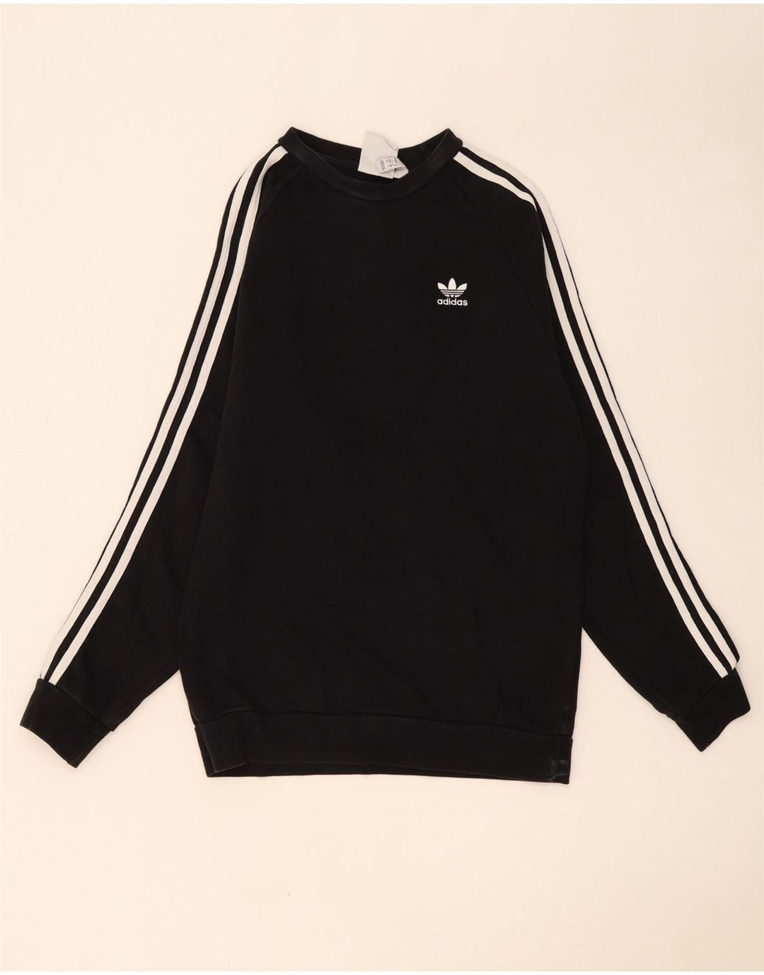 Hanorac pentru bărbați Adidas Jumper mic, negru, bumbac