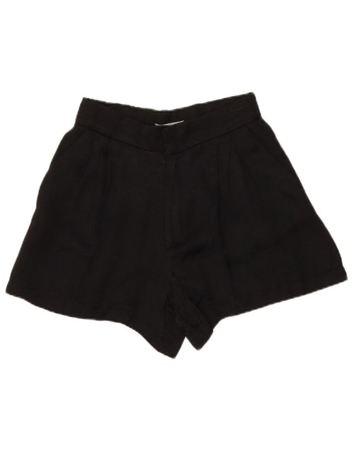 Pantaloni scurți chino pegged ZARA pentru femei XS W24 modal negru