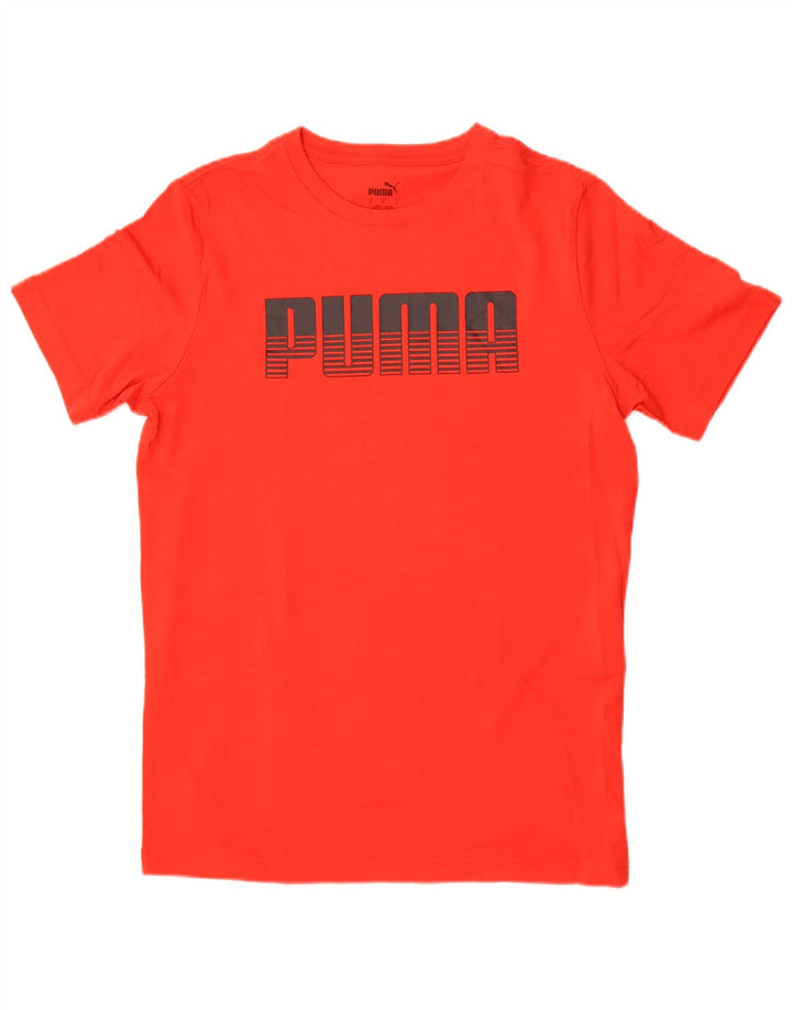 Tricou grafic Puma pentru bărbați Top mic, roșu, bumbac