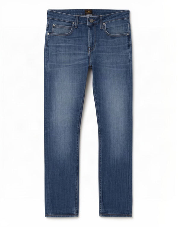 Blugi Lee Malone Slim pentru femei W30 L26 Bumbac albastru